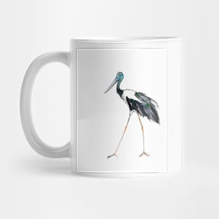 Jabiru Bird. Mug